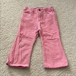 Infant GAP Glittery Pink Corduroy Pants